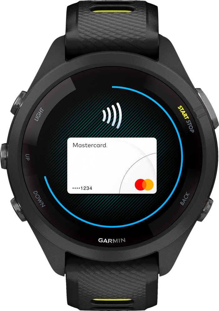 Garmin Forerunner 265S Zwart voorkant