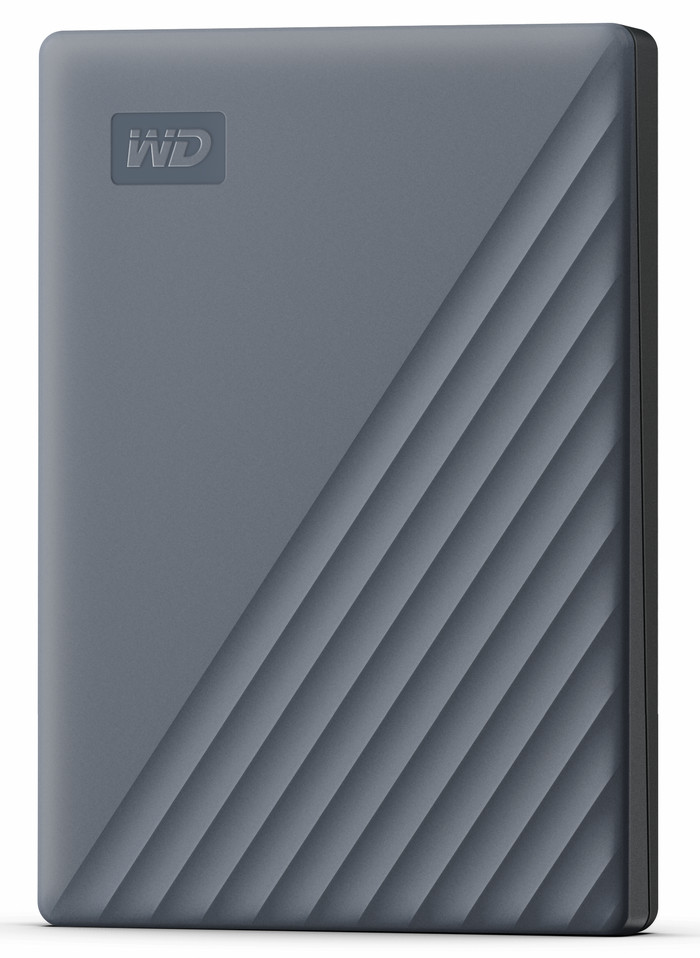 WD My Passport for Mac Type C 2TB Blue - Duo Pack front