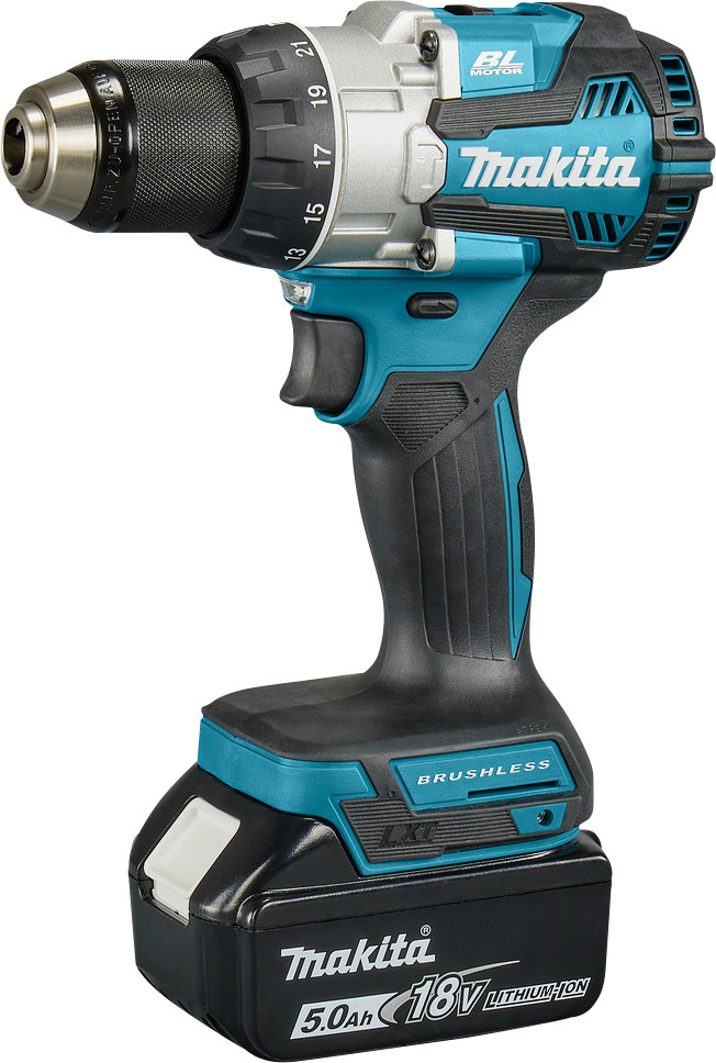 Makita DHP489RTJ left side