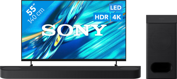 Sony Bravia 3 II Led 55" (2026) + Sony Bravia Theatre Bar 6 Zwart Main Image