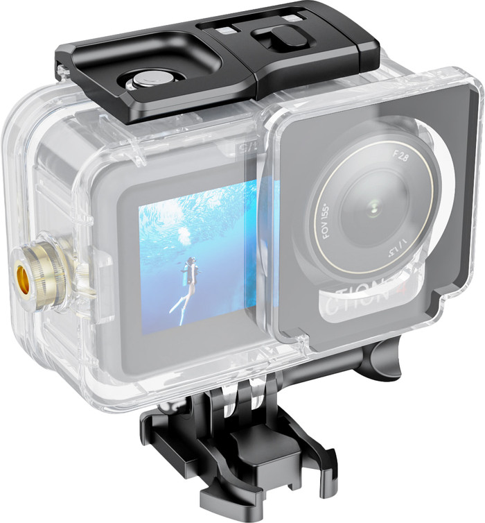 BlueBuilt Waterproof Case (DJI Osmo Action 3, 4 & 5 Pro) linkerkant