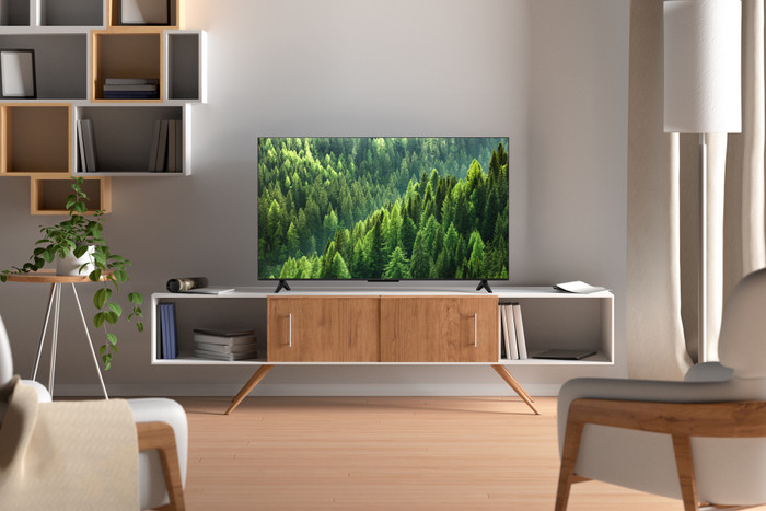 TCL 43" QLED S5L (2026) product in gebruik