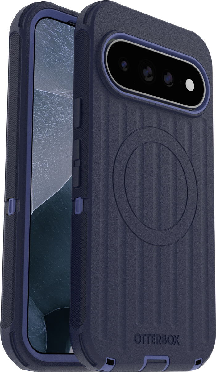 Otterbox Defender Pro Google Pixel 11 Pro XL Back Cover with Magnet Blue combined product