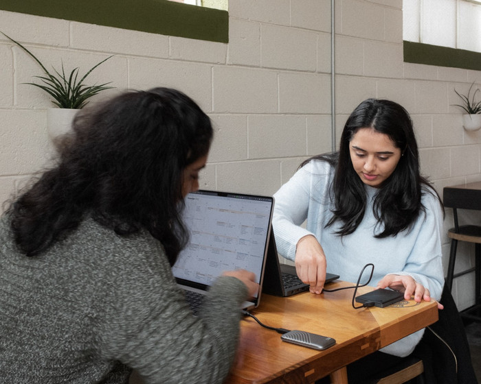 WD My Passport 2TB Blue product in gebruik