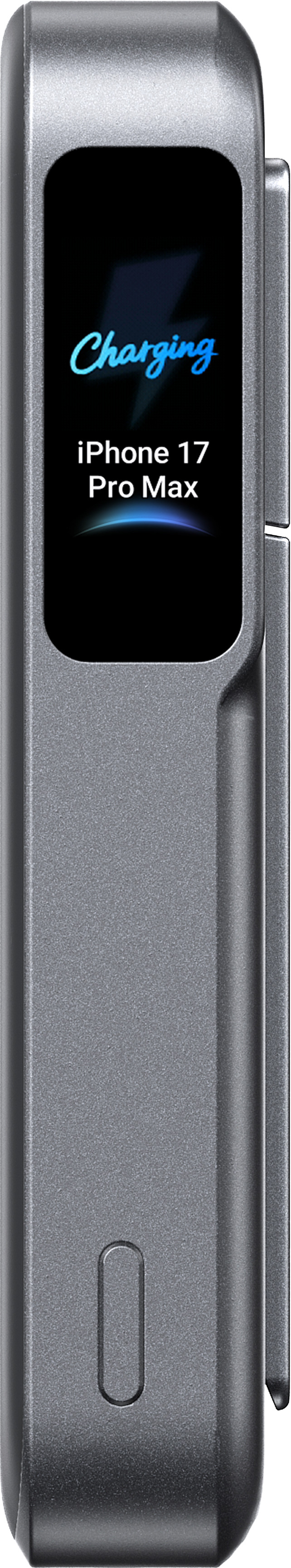 Anker Wireless Power Bank 10,000 mAh with MagSafe and Qi2 25W Gray front