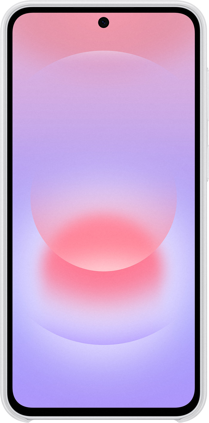 Samsung Galaxy A37 Card Slot Back Cover Wit voorkant