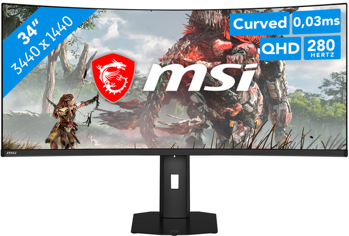 MSI MAG 341CQPDE X28 QD-OLED Curved Main Image