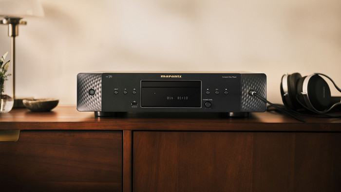 Marantz CD 70 Zwart product in gebruik