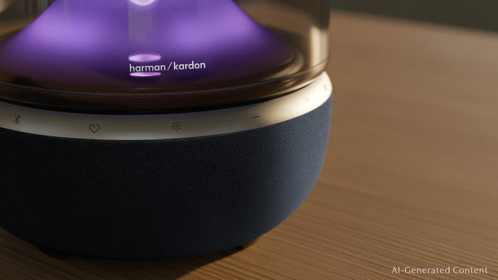 Harman Kardon Aura Studio 5 Wifi Zwart detail