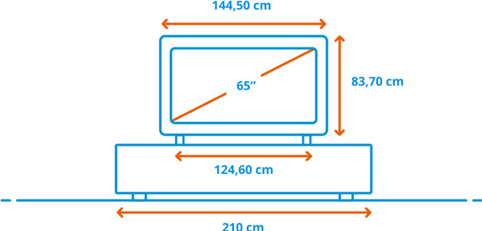 Hisense QLED 65" E79S PRO (2026) visual Coolblue 1