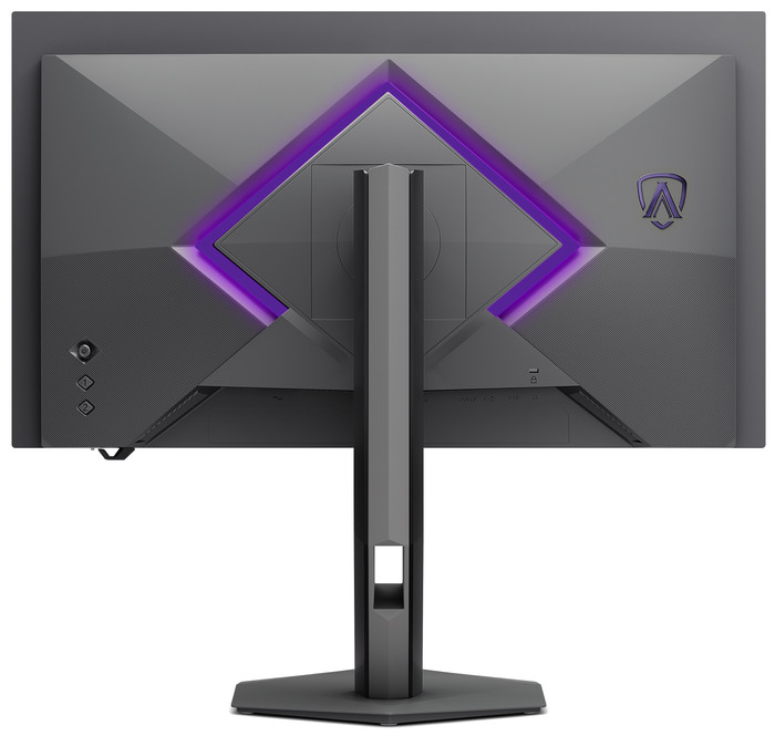 AOC AGON PRO AGP277QKDC WOLED achterkant