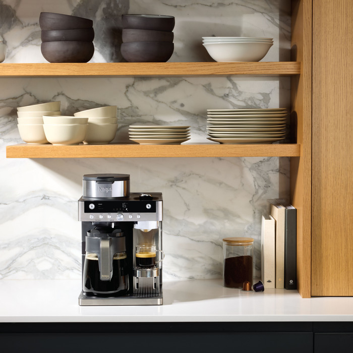 Ninja Prestige DualBrew CFN803EU product in gebruik