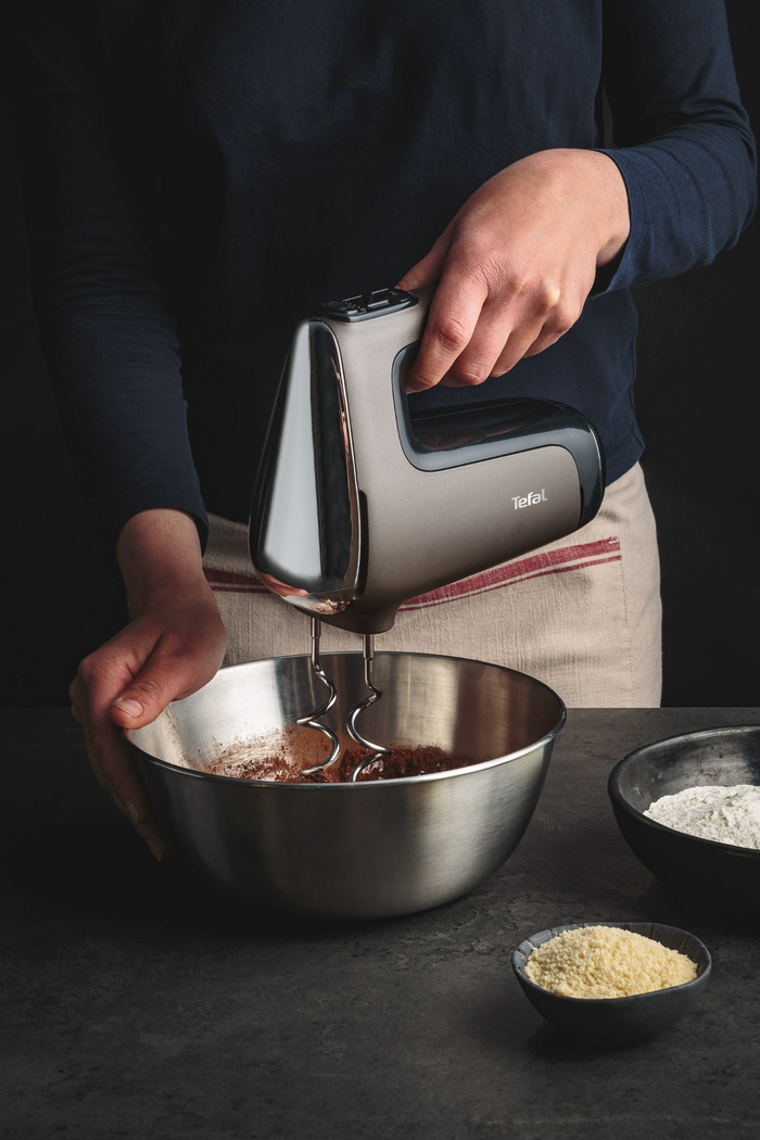 Tefal Powermix Silence HT660E product in gebruik