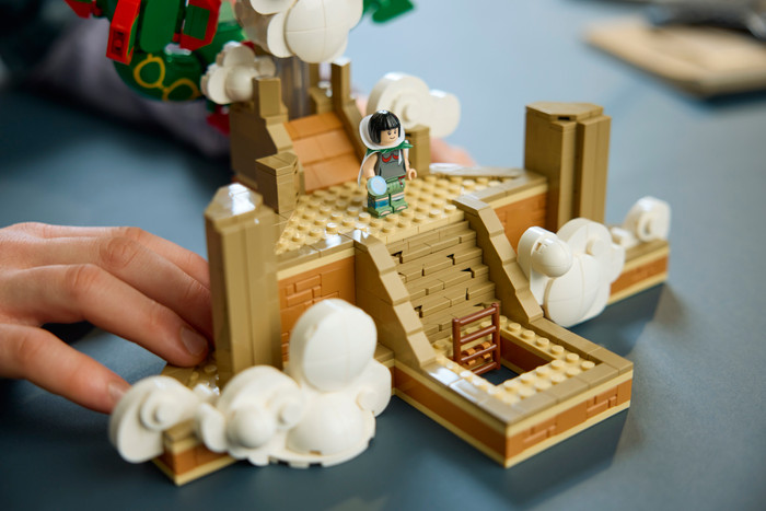 LEGO Pokémon Rayquaza 72168 product in gebruik