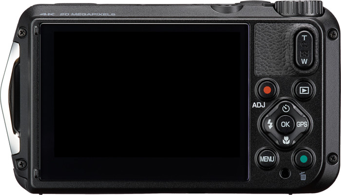 Pentax WG-8 Zwart achterkant