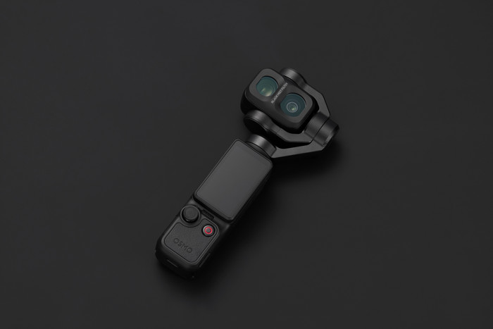 DJI Osmo Pocket 4P (Pro) Black Mist Filter product in gebruik