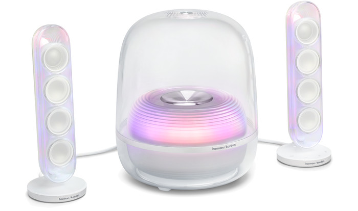 Harman Kardon SoundSticks 5 Wifi Wit voorkant