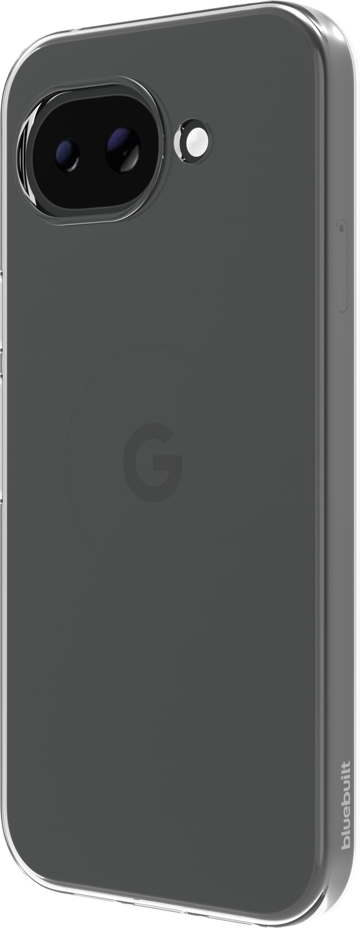 BlueBuilt Google Pixel 10a Back Cover Transparant rechterkant