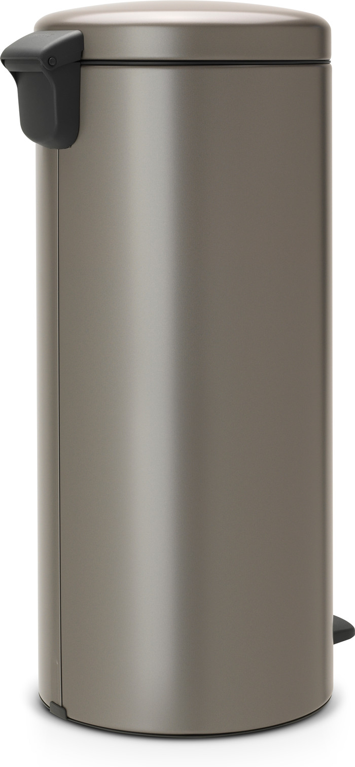 Brabantia NewIcon Pedaalemmer 30 Liter Platinum achterkant