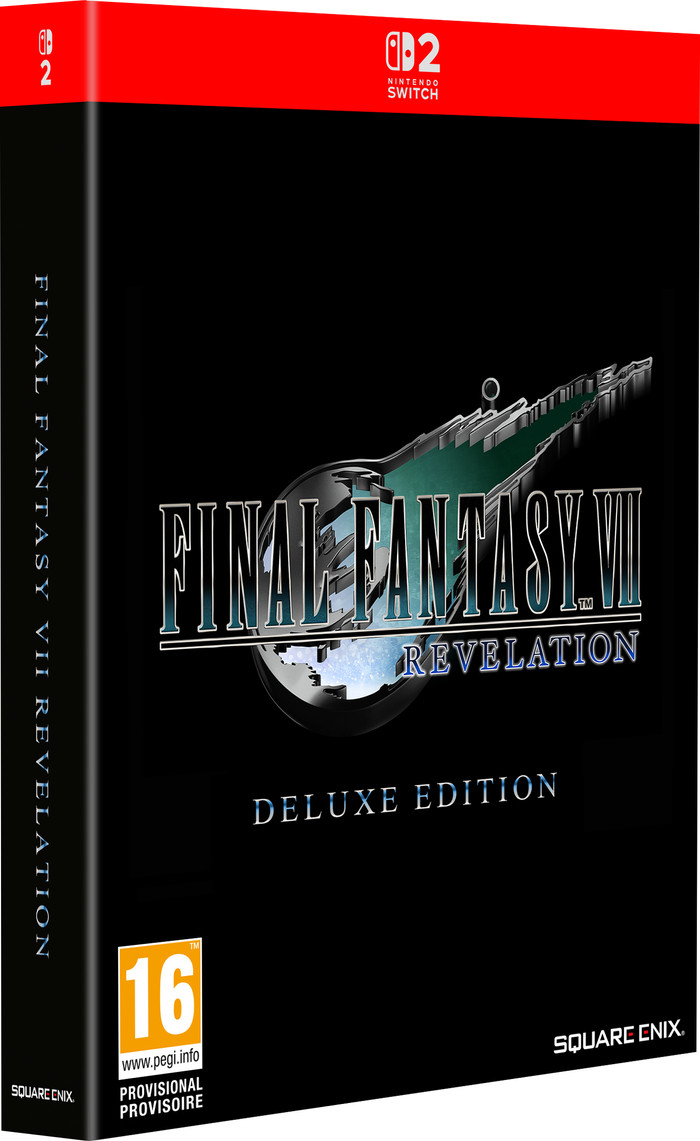 Final Fantasy 7 Revelations Deluxe Edition Nintendo Switch 2 verpakking