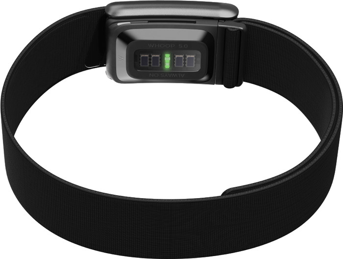 WHOOP MG/5.0 Bicep Band S/M Black product in use