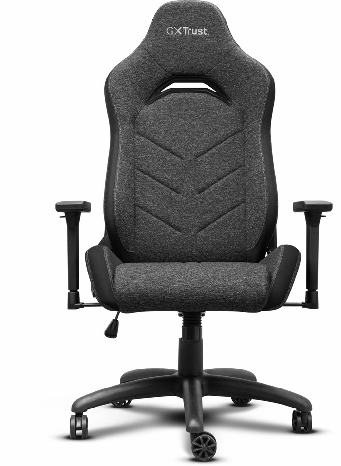 Trust GXT 723 Ruya Gaming Stoel Grijs voorkant