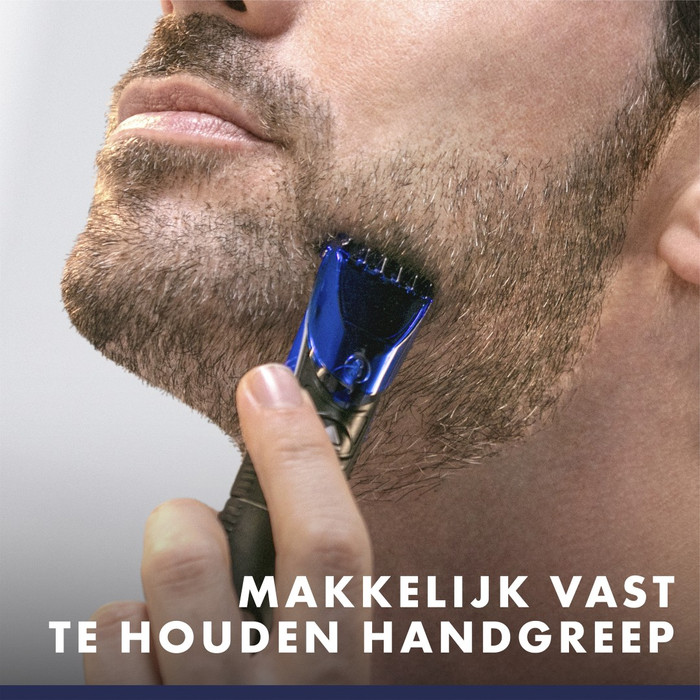 Gillette All In One product in gebruik