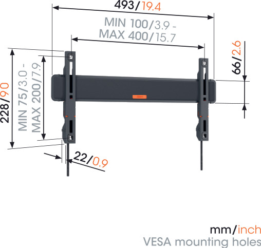 Vogel's COMFORT 4405SP M detail