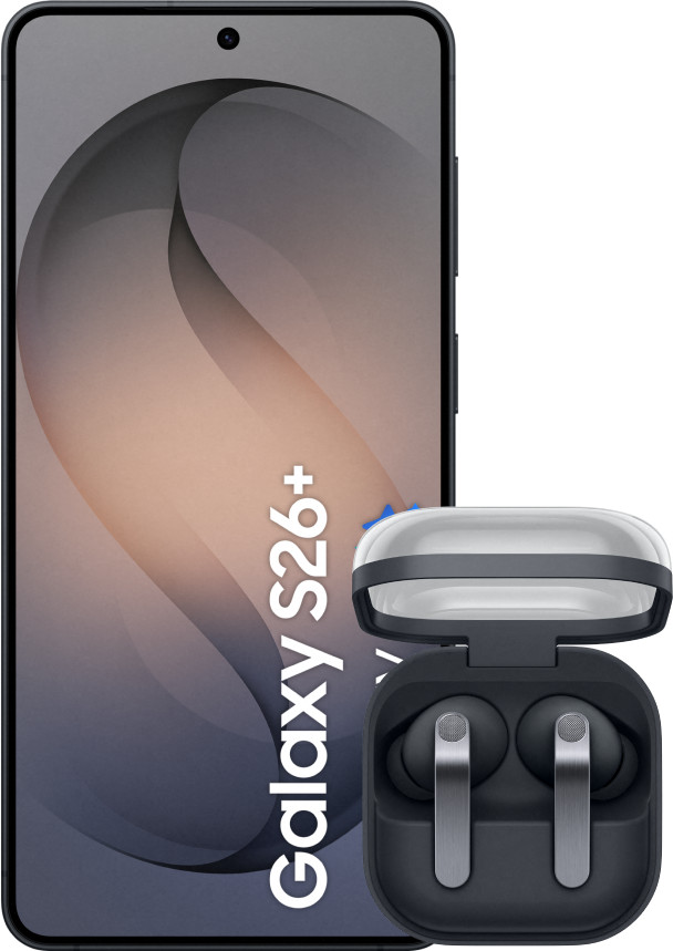Samsung Galaxy S26 Plus 512GB Black 5G + Samsung Galaxy Buds4 Pro Black Main Image