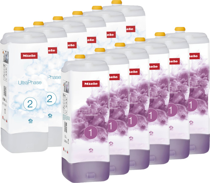 Miele Set UltraPhase 1 and 2 FloralBoost (12 bottles) - Year Pack Main Image