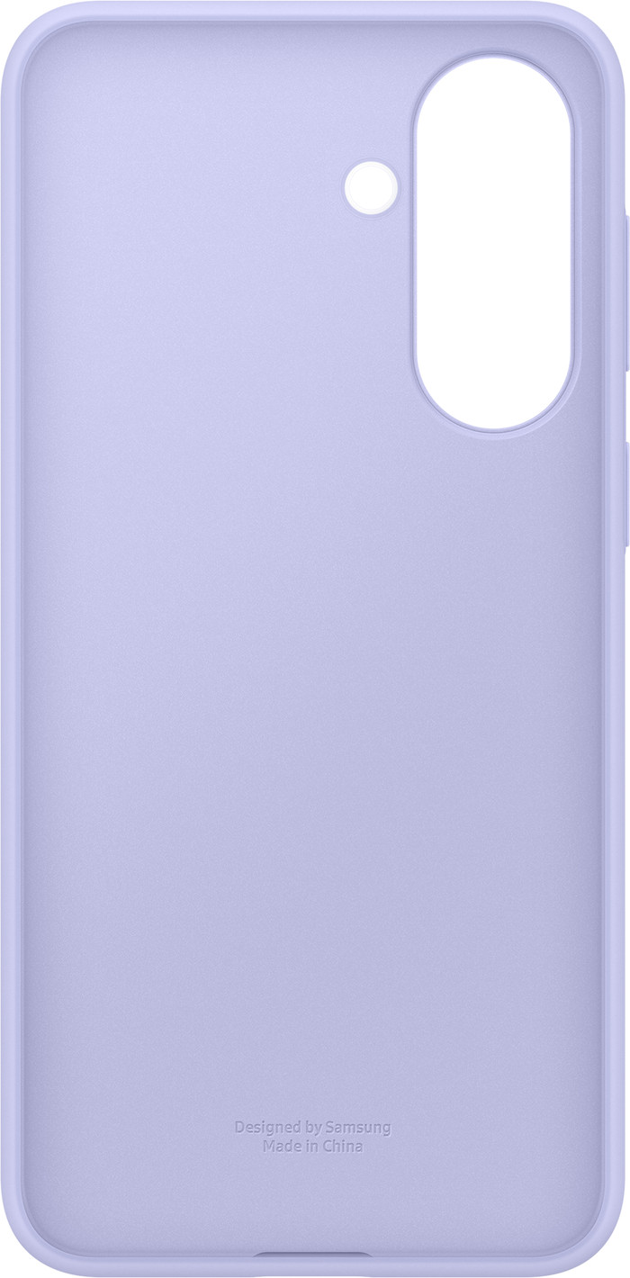 Samsung Galaxy A57 Siliconen Back Cover Lila voorkant
