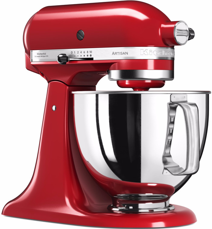 KitchenAid Artisan Mixer 5KSM125 Empire Red + Ice Cream Maker null