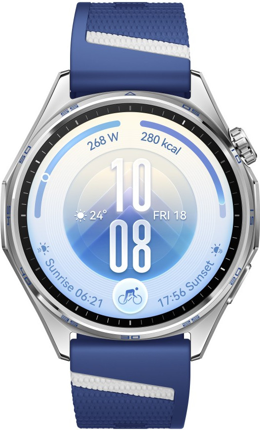Huawei Watch GT 7 46 mm Blauw voorkant
