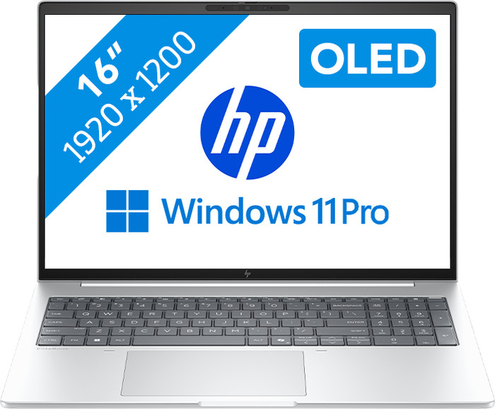 HP EliteBook 8 G2i 16'' OLED Next Gen AI - E3AS4ES QWERTY Main Image