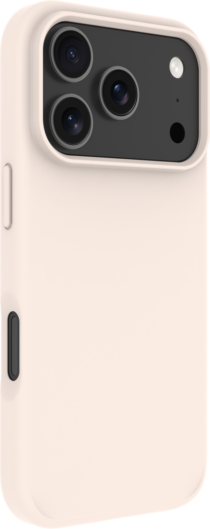 BlueBuilt Protective Back Cover Apple iPhone 17 Pro Beige linkerkant