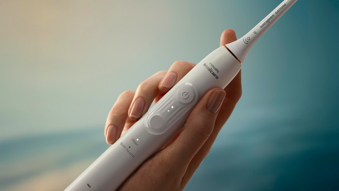 Philips Sonicare 4100 Series HX4044/41 Wit detail