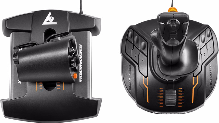 Thrustmaster T.16000M FCS Hotas bovenkant