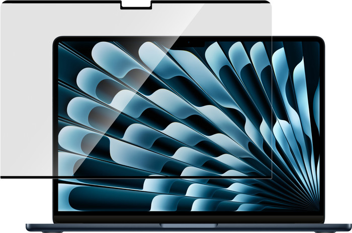 BlueBuilt Magnetische Anti-Glare Screen Protector voor MacBook Air 13,6 inch Main Image