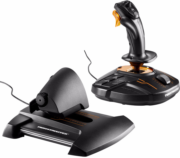 Thrustmaster T.16000M FCS Hotas linkerkant