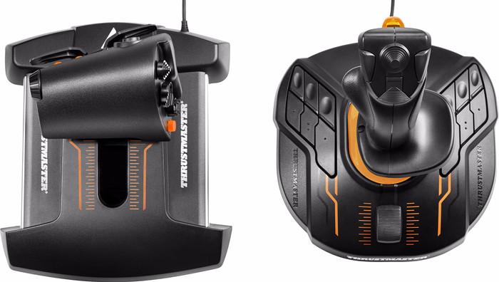 Thrustmaster T.16000M FCS Hotas bovenkant