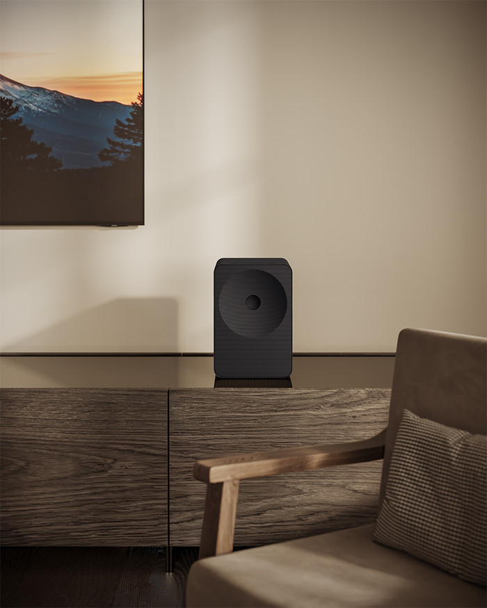 Samsung Music Studio 7 Zwart product in gebruik