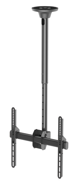 Neomounts NM-C440BLACK TV Plafondsteun Zwart voorkant