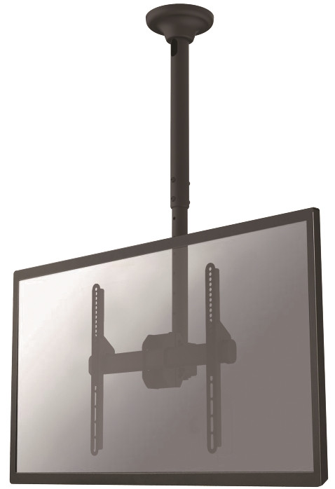 Neomounts NM-C440BLACK TV Plafondsteun Zwart voorkant