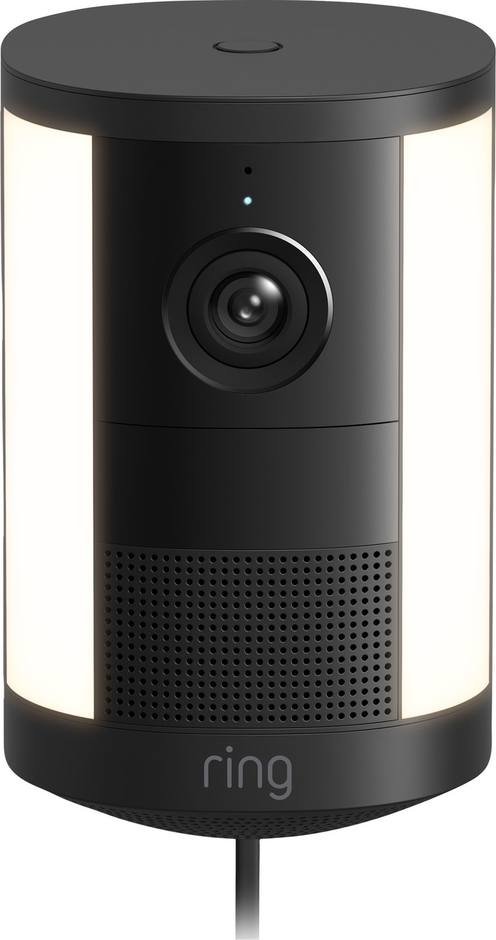 Ring Spotlight Camera 2nd Generation Plug Black Main Image