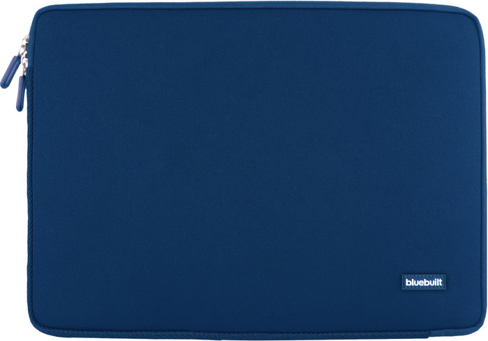 BlueBuilt Laptophoes voor Apple MacBook Neo Blauw voorkant
