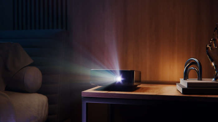 Epson EF-62N Midnight Blue product in gebruik