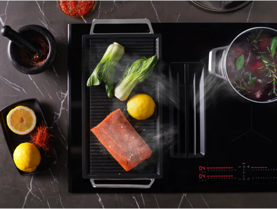 AEG TCH74B01FB ComboHob product in gebruik