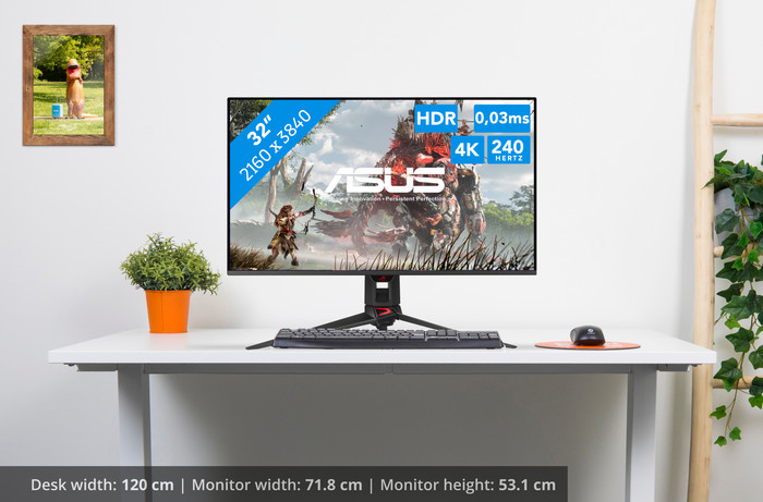 ASUS ROG Swift PG32UCDM3 QD-OLED visual Coolblue 1