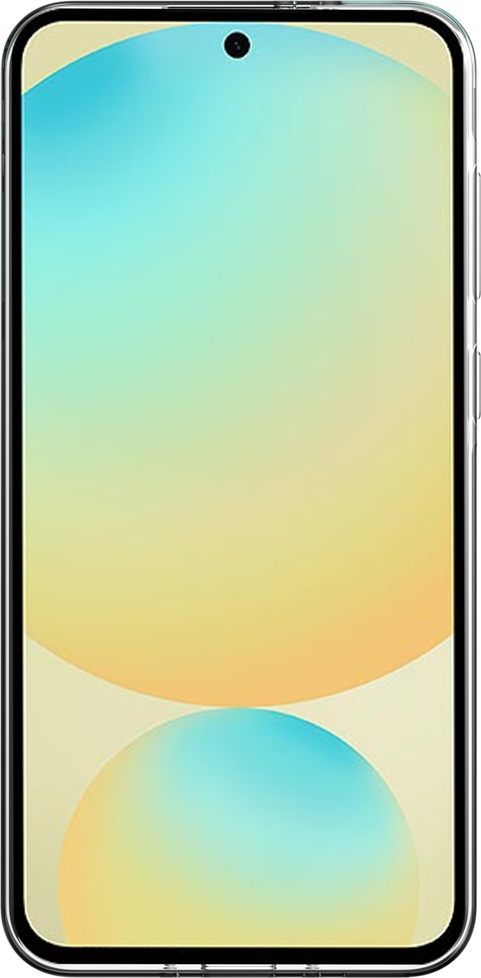 Just in Case Soft Design Samsung Galaxy A26 Back Cover Transparant voorkant
