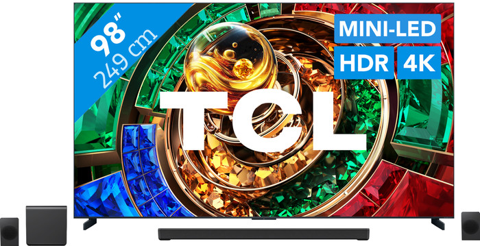 TCL RGB Mini-led 98" RM9L (2026) + TCL Q95K Main Image